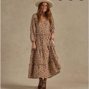 NWT RYLEE & CRU - Mabel Dress | Gold Garden